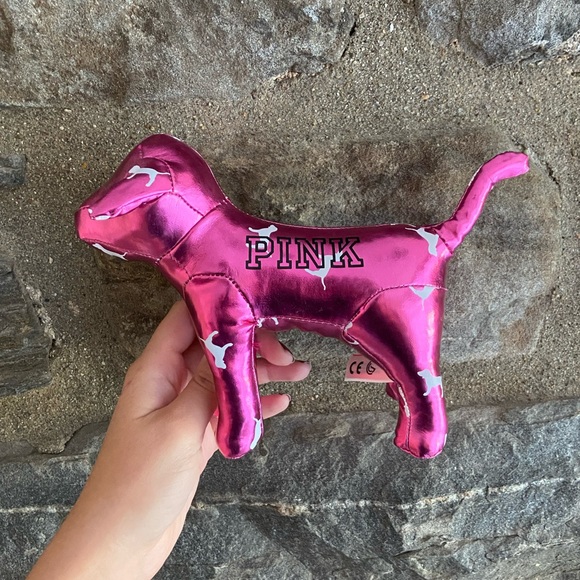 PINK Pink and White National Puppy Day Dog (OS) - Picture 3 of 5